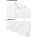 TACVASEN Women's V Neck Golf Polo Shirt - White, Medium | UPF 50+ Sun Protection - Buy Online on SooperMarket.com