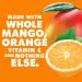 SOLELY Organic Mango Orange Fruit Gummies 3.5 oz | Vegan & Natural | Pack of 5 - Buy Online on SooperMarket.com