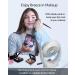 Lighted Makeup Mirror with Fan | 1X/5X Magnifying Vanity Mirror | 30 LED Lights, 3 Lighting Modes | Portable Travel Cosmetic Mirror - Buy Online on SooperMarket.com