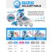PAPAISON Inline Skates with Light up Wheels - Adjustable Illuminating Roller Skates in Blue & Grey for Kids, Youth, Women, and Men - Large Size - Buy Online on SooperMarket.com