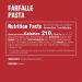Rao's Homemade Farfalle Pasta 16oz - Premium Quality Durum Semolina Flour - Imported from Italy - 1 Pound Pack - Buy Online on SooperMarket.com