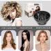 Universal Adjustable Hair Dryer Diffuser Attachment for Curly Hair | Fits Blow Dryer 4.3-6.5CM | Professional Salon Tool in Black - Buy Online on SooperMarket.com
