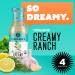 Tessemae's Organic Creamy Ranch Dressing 10 oz. (4-Pack) | Whole30 Certified, Keto Friendly, USDA Organic - Buy Online on SooperMarket.com