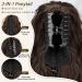 ORSUNCER Dark Brown Ponytail Extension Claw 30" - Dark Brown - Buy Online on SooperMarket.com