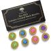 8-Piece Luxury Bath Bomb Set | Natural Organic Vegan Spa Pampering | Essential Oil Scented Fizzers for Home Spa, Birthday, Christmas Gifts - Buy Online on SooperMarket.com