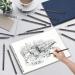37-Piece Drawing Sketching Pencils Set with Sketchbook and Accessories for Kids and Adults - Art Kit for Beginners - Buy Online on SooperMarket.com