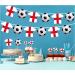 England Football Party Food & Cupcakes Picks Decorations Toppers Euro World Cup (pack of 14) - Buy Online on SooperMarket.com