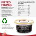 Tropgo Pitted Prunes 220g - Dried Fruit in Resealable and Recyclable Tub - Quick Energy Boost & Wholesome Trail Mix - Ready-to-Eat Dehydrated Fruit Snacks for Kids and Adults - Buy Online on SooperMarket.com