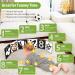 Yogingo Black Contrast Book Baby Toy | Black & White Learning Cards for Newborns | Ideal Gift for Toddlers (0-12 Months) - Buy Online on SooperMarket.com