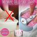 Jelly Pedicure Foot Soak for Dry Cracked Feet - Moisturizing Spa Pedi Soak with Damascus Rose - Foot Bath Salts for Relaxation - Foot Gel for Sore Feet - Buy Online on SooperMarket.com