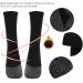 Redty Heated Compression Socks for Men & Women - 2 Pairs Washable Sporty Foot Warmers with Constant Temperature - Ideal for Hiking & Outdoor Activities - Buy Online on SooperMarket.com