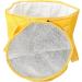 Foot Soaking Bath Bag Lightweight Preventing Tipping Folding Foot Bath Bag for Outdoors for Picnic Water Container (Mango Yellow) - Buy Online on SooperMarket.com