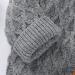 DovFanny Baby Romper Suit | Solid Color Knit Jumpsuit with Hat | Newborn 3-6 Months | Grey - Buy Online on SooperMarket.com