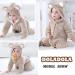 Dalmatian Baby Romper | Toddler's Jumpsuit 18-24 Months | Beige Bear Onesie for Newborns - Buy Online on SooperMarket.com