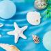 4-Piece Starfish & Shell Hair Clip Set for Women & Girls - Mermaid Crown Accessories - Buy Online on SooperMarket.com