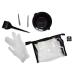 CS Beauty 6pcs Hairdressing Brush Bowl Clip Glove Combo Salon Hair Colour Dye Tint Tool Set Colouring Kit
