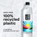 LIFEWTR Premium Purified Water 16.9 Fl Oz Bottles, pH Balanced with Electrolytes | 100% Recycled Plastic | Pack of 12 - 500ml - Buy Online on SooperMarket.com