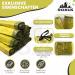 130 Pack Yellow Recyclable Garbage Bags - 90L Eco-Friendly Waste Disposal Solutions - Buy Online on SooperMarket.com