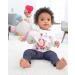 Skip Hop Bandana Buddies Llama Baby Toy - Multi-Sensory Teething Rattle with Textures - Buy Online on SooperMarket.com