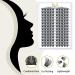 14 Pairs D Curl Manga Lash Clusters - Anime Style Wispy Spiky Cluster Extensions - B&Q Individual Lashes - DIY 140 Clusters (B44-D-MIX) - Buy Online on SooperMarket.com