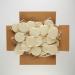 50-Pack Nut-Free Uniced Round Shaped Smiley Cookie Sugar Cookies Peanut 1 Count (Pack of 50)