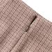 Wool Plaid Mini Skirt for Young Women | Casual A-Line Fashion | Autumn & Winter Gray Short Skirt - Buy Online on SooperMarket.com
