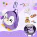 Accmor Toddler Harness Backpack Leash - Cute Penguin Kid Backpack with Anti Lost Wrist Link - Purple - Buy Online on SooperMarket.com