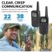 Midland T10 X-TALKER Two Way Radios - 22 Channel FRS Walkie Talkies with Extended Range, 38 Privacy Codes & NOAA Weather Alert - Black (2 Pack) - Buy Online on SooperMarket.com