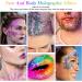 AOOWU Chunky Glitter 12 Colors 3D Nail Art Sequins - Festival & Holographic Cosmetic Glitter for Nail, Face, Body & DIY Art - Buy Online on SooperMarket.com
