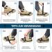 Jateka 24 Teeth Stainless Steel Crampons - Anti-Slip Spikes for Winter Walking Mountaineering & Trail Running - Adult & Kids Size - Buy Online on SooperMarket.com