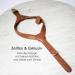 Muki & Co Adjustable Double Dog Dishes - Safe & Comfortable for XS Small & Medium Dogs - Brown (Size XS: 33-37 cm) - Buy Online on SooperMarket.com