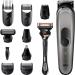 Buy Brown Multi-Grooming Kit 7 MGK7920 | 10-in-1 Beard Trimmer & Hair Clipper for Men - Face Head & Body Hair - Black/Silver - Buy Online on SooperMarket.com