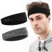 Sports headband for men and women - sweatband anti-slip for jogging running hiking cycling and motorcycling (2 pieces)