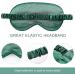 Faux Silk Eye Shade & Hair Scrunchy Set | Breathable Sleep Mask with Drawstring Pouch - Perfect for Travel & Relaxation - Buy Online on SooperMarket.com
