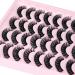 JIMIRE Russian Strip Volume Eyelashes DD Curl Fluffy False Eyelashes Look Like Lash Extensions Natural Lashes 16 Pairs Pack Russian Strip 16 Pairs -1 - Buy Online on SooperMarket.com