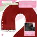 Youngsee 40cm Red Tape In Extensions - Real Hair 10pcs 25g - Smooth Tape for Hair Recovery - Buy Online on SooperMarket.com