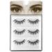 3D Mink False Eyelashes Natural Look Reusable Fake Lashes Volume Fluffy Soft Strip Lashes 3 Pairs No Glue 3Pairs36