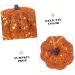 IMIKEYA 10pcs Foam Pumpkin Mini Artificial Pumpkins Mini Pumpkins Glitter Pumpkins Small Pumpkin Decor Small Artificial Pumpkins Harvest Pumpkins Fall Decor Powder Little Pumpkin Orange 6.3CM - Buy Online on SooperMarket.com