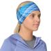 TrailHeads Women's Print Ponytail Headband Made in USA - deep dive blue