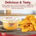 Tropgo Mango slices silver bag - Dried Fruit Bites in Pouch - Lunchbox Snacks - No Added Sugar - High in Fibre Low Calorie Gluten Free Snacks - Healthy Snacks for Adults and Kids (125g) - Buy Online on SooperMarket.com