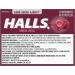 HALLS No Sugar Added Black Cherry Cough Drops Throat Lozenges Sore Throat Relief Mentho-Lyptus 9 Lozenges Cough Drops Black Cherry Singles (Full Tray) - Buy Online on SooperMarket.com
