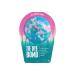 DA BOMB Tie Dye Blue Bath Bomb  7oz  Multi