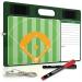 Baseball Dry Erase Board for Coaches 15x10.5 Double Sided Baseball Lineup Board Whiteboard Coaching Accessories Equipment 2 White Board Markers for Softball Accessories the Baseball Score Keeping Book