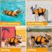 Dog Life Jacket Adjustable Dog Life Jacket Vest Reflective Orange Pet Swimming Jacket Swimwear for Middle and Small Dogs Protection Swimsuit with Rescue Handle High Buoyancy Safety Swimsuit (XS) - Buy Online on SooperMarket.com