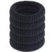 50 Pieces Hair Band Girls Hair Ties ZWOOS Non-metal Elastic Hair Ties Ponytail Holder for Thick Heavy Long and Curly Hair