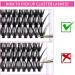 Fadlash Cluster Eyelash Extension 11mm D Curl 0.07mm - DIY Individual Lashes Self-Application DH-30D+40D - Buy Online on SooperMarket.com