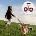 Tibapla Double Dog Leash - Padded Handles for Small Medium & Large Dogs | 10mm x 140cm | Durable Reinforced Design for Running & Training - Ideal for 2 Dogs Yellow - Buy Online on SooperMarket.com