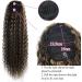 30 inch Long Curly Drawstring Ponytail Extension in P4/27# Synthetic Hair - Women's Hairpiece - Buy Online on SooperMarket.com