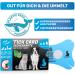 Bluepet Tick Card with Magnifying Glass - Tick Remover for Humans & Pets | First Aid for Dogs & Cats - 1x Tick Card - Buy Online on SooperMarket.com