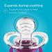 Smilo Orthodontic Pacifier | Aqua Stage 2 | Supports Palate | 3-9 Months | Pack of 3 - Buy Online on SooperMarket.com
